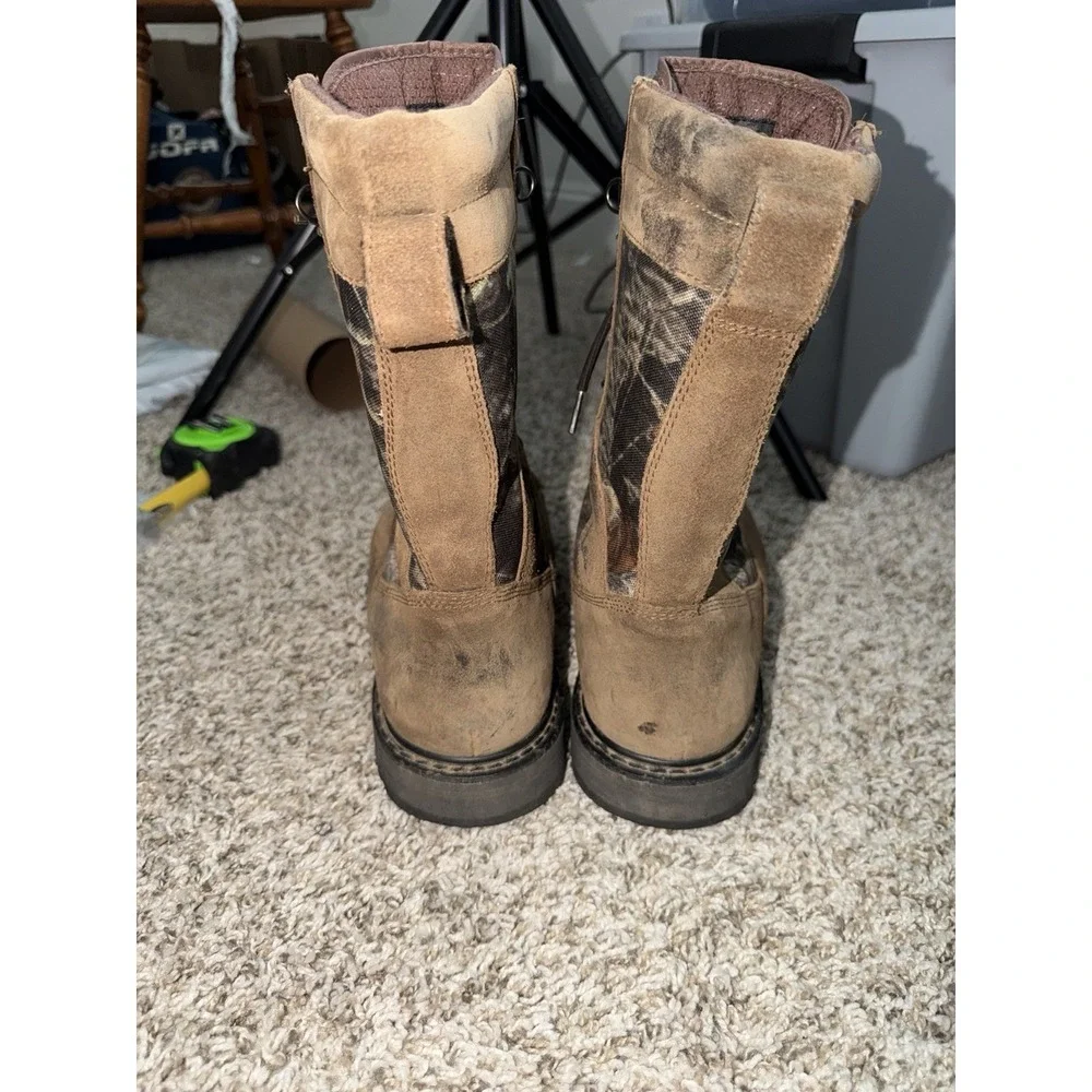 Cabela's Gore-Tex Hunting Boots Size Men's 10 D Thinsulate Ultra Brown Camo